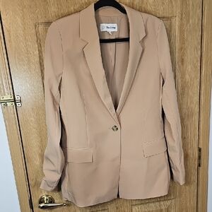 The Drop Women's Classic Tan Blazer